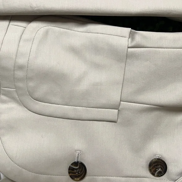 Banana Republic Women's Petite Taupe Blazer Jacket 00P - Picture 4 of 8